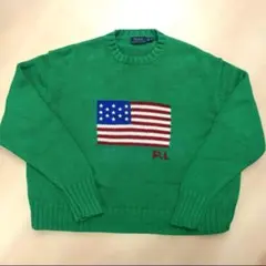 極美品♢ポロラルフローレン USA製 星条旗 ハーフジップ ニット XL 超希少 Amazon | [POLO RALPH LAUREN] (ポロラルフローレン) アメリカ製