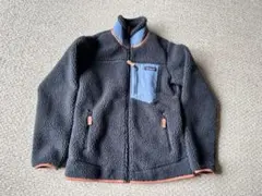 patagonia フリースジャケット 紺　ほぼ未使用　XS レトロX 値引き