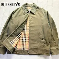 希少・玉虫色 バーバリーズ スイングトップ ノバチェック ヴィンテージ 男女兼用