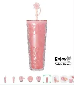 SAKURA2026カラーチェンジングコールドカップタンブラ♡ドリンクチケット付