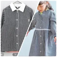 ［リンク］après les cours 130cmシャツ&110cmワンピース