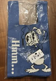 ドナルドダック　ニットバッグ　ディズニー　ミッキー