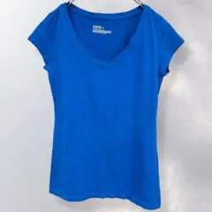 モッシモ MOSSIMO Tシャツ フレンチスリーブ Vネック S《k915