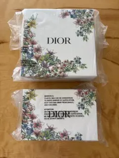 【未使用、未開封】Dior ギフトボックス 花柄 2個セット