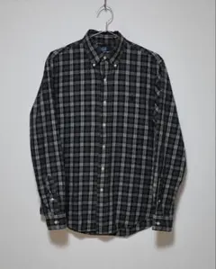90s Polo Ralph Lauren ネルシャツ 黒白チェック