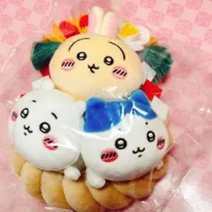 【新品未使用】ちいかわ しめ縄なぬいぐるみ ハチワレ うさぎ お正月 お顔厳選