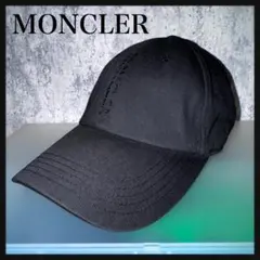 未使用 タグ付き モンクレール MONCLER ベースボールキャップ ブラック
