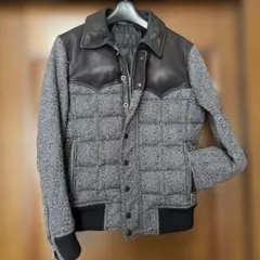 JACK ROSE LUV MAISON レザーコンビジャケット★Mサイズ　美品のサムネイル
