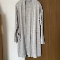 UNIQLO 長袖ロングカーディガン Mサイズ　グレーのサムネイル