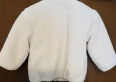 Biquette Club ボアジャケット 90 アイボリー 女の子 アウター