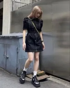 CRANK レースストラップバルーンスカートパンツ - メルカリ