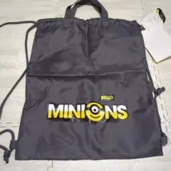 MINIONS ミニオン グレー ナップザック