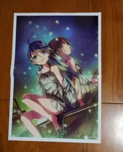 BUNBUNイラストポスター/聖痕のクェイサー 両面ポスター
