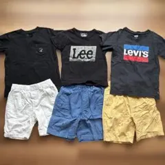 Lee Levi's Tシャツ ハーフパンツ 6点セット
