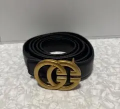 GUCCI GGロゴバックル ベルト ブラウン　値下げ希望の方はコメントに