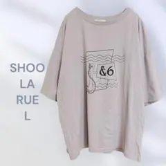 SHOO-LA- RUE 半袖Tシャツ　カットソー　カジュアル　プリントTのサムネイル