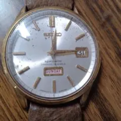 不動 SEIKO メンズ 腕時計 自動巻き デイデイト ゴールド 26石 - メルカリ