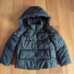 GAP 黒色　コート 星模様