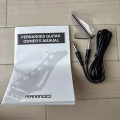 FERNANDES ギター 説明書・コード♪