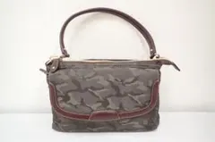 39/美品 クリスチャンオリビエ カモフラ柄 ショルダーバッグ ハンドバッグ