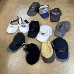 キャップセット（Oakley, Mizuno, Runnerなど）12個