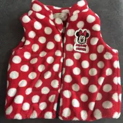 ミニーマウス 赤い水玉 スリーパー