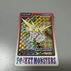 ポケットモンスター カード サンダー FILE No.145 - メルカリ