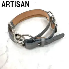 ARTISAN アルチザン ベルト レザー チェーン グレー 83 B4695のサムネイル