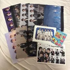 King&Prince CD アルバム 特典 クリアポスター ステッカー 12点