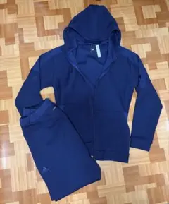 【adidas】フルジップ フード付きジャケット 上下セット