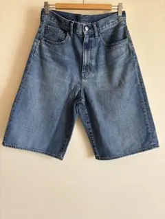 GU デニムハーフパンツ