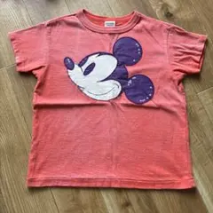 デニム＆ダンガリー MICKEY FACE TEE 130