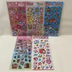 【正規品】平成ハピハピ コレクションSan-X キャラクターシール 5点セット