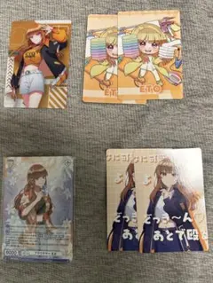 カラフルピーチ　トレーディングカード えとさん6枚セット