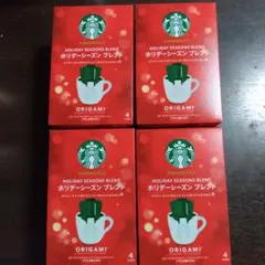 スターバックスオリガミ　ホリデーシーズンブレンドドリップコーヒー１６袋