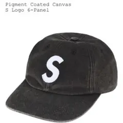 新品25FW supreme pigment s-logo 6panel