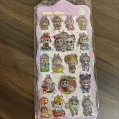 ラブブキャラクターイラスト ホログラム仕上げ