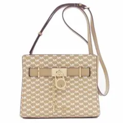 MICHEAL KORS MKシグネチャー ショルダーバッグ（ブラウン）