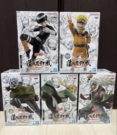 【新品未開封】NARUTO ナルト 造形忍界大戦 フィギュア　5点セット
