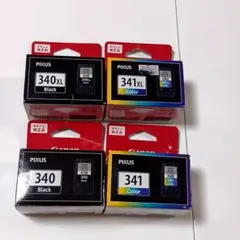 Canon PIXUS 340XL/341XL インクカートリッジセット - メルカリ