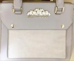 JILL by JILL STUART ビジューバッグ グレー 2way