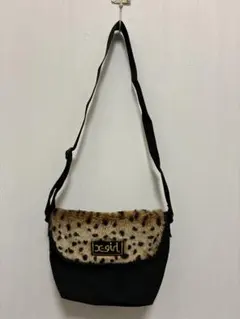 x-girl ヒョウ柄 ショルダーバッグ