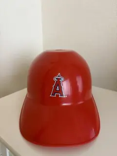 MLB エンゼルス ロゴ入りヘルメット スーベニアキャップ　エンゼルス応援グッズ