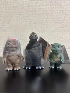 タグ付き］ゴジばん ゴジラくん ミニラ リトル3体セット ムービー