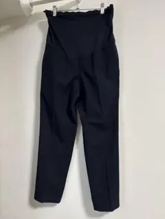 UNIQLO マタニティ　スマートアンクルパンツ　ネイビー　Mサイズ