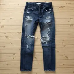 MOUSSY ダメージジーンズ　サイズ24