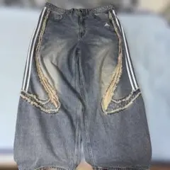 アディダス チームガイスト デニム パンツのサムネイル