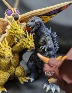 値下げ！ゴジラ キングギドラ ラドン 怪獣大戦争　クリア　ベアモデル 値下げ！ゴジラ キングギドラ ラドン 怪獣大戦争 クリア ベアモデル