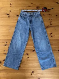 ユニクロ　バギージーンズ デニム