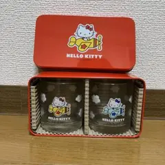【未使用】キティちゃん　グラスセット　希少　レトロ　昔　サンリオ　ハローキティ